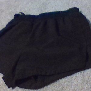 Athletic Black Girls Shorts